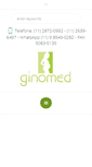 Mobile Screenshot of clinicaginomed.com.br