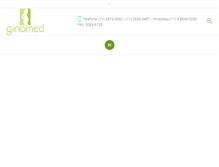 Tablet Screenshot of clinicaginomed.com.br
